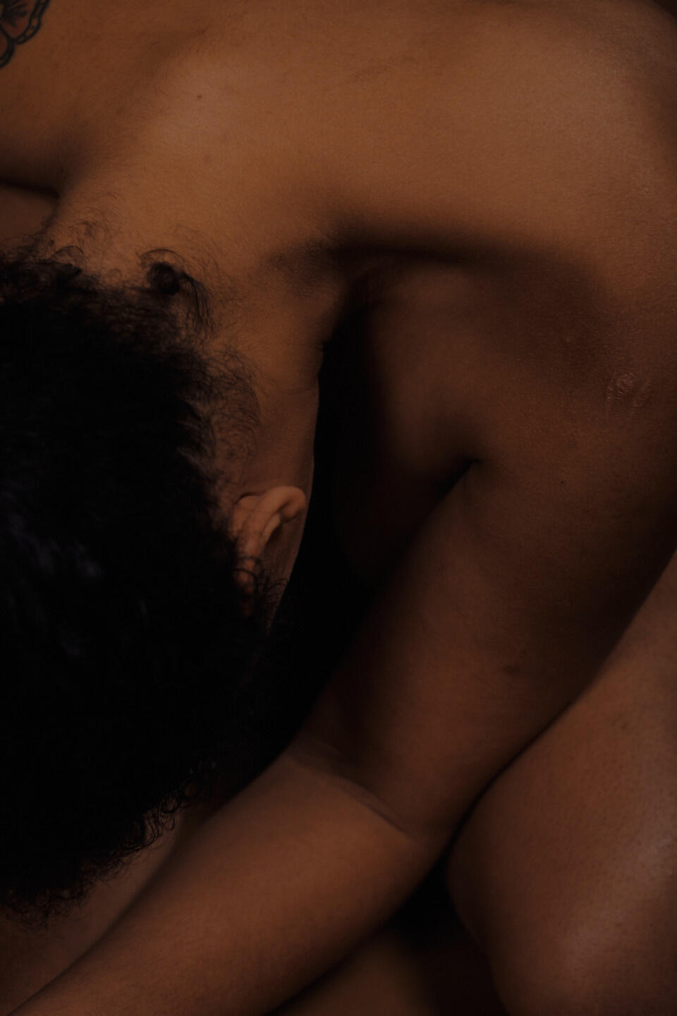 Body Scapes | studio body portrait classical female model photographer Berlin Körper Nude ästetisch queer person of colour fine-art photography POC Harmony Shields Fotografie weiblich Fotografin Porträt
